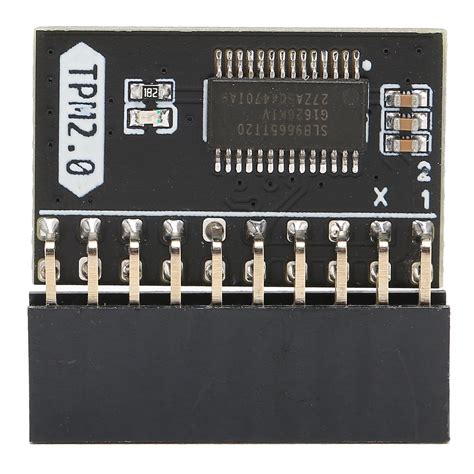 TPM2.0 Encryption Security Module, 20-1 Pin 2 * 10P TPM Remote Card ...