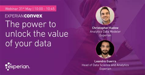 Convex Webinar The Power To Unlock The Value Of Your Data