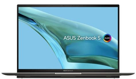 ASUS Zenbook S 13 - 155U · Intel Graphics · 13.3”, 2.8K (2880 x 1800), OLED · 4TB SSD · 32GB ...