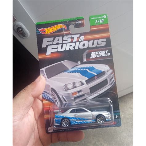 Jual Hot Wheels Nissan Skyline R Fast And Furious Shopee Indonesia