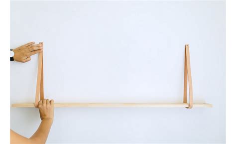 Полка на ремнях за 15 минут - креативный мастер-класс