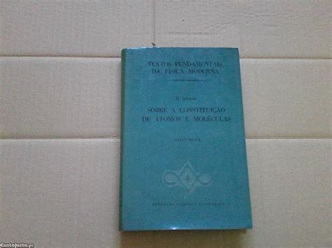 Sobre A Constitui O De Tomos E Mol Culas Textos Fundamentais Da