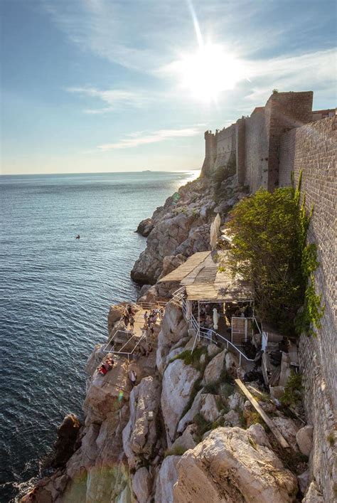 Buza Bar // Dubrovnik's Literal Hole in the Wall Bar on the Side of a ...
