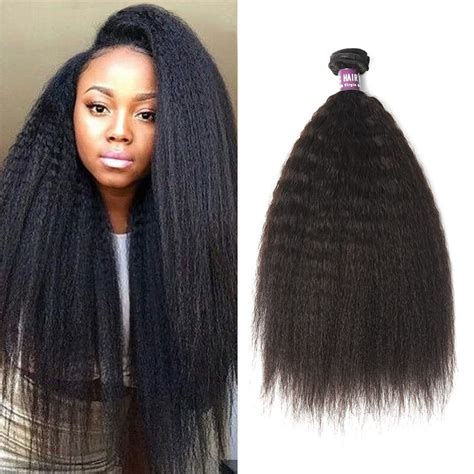 Virgin Malaysian Kinky Straight Hair Bundles