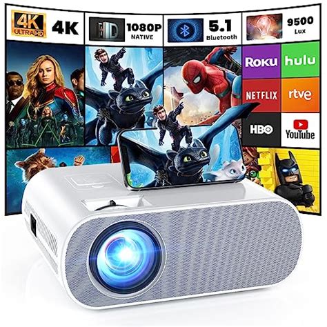 Top 10 Mini Projector With Bluetooth of 2022 - Katynel