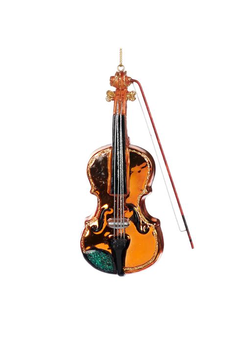 ᐅ Елочная игрушка "Скрипка", 14,5 см Goodwill, коричневый, размер ...