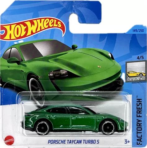 Carrinho Hot Wheels Porsche Taycan Turbo S Factory Fresh Parcelamento Sem Juros