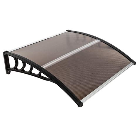 Patio Door Window Awning Canopy, Polycarbonate Cover Front Door Outdoor