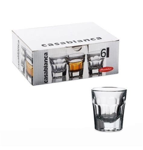 Стопка PASABAHCE Casablanca 37мл 6шт.52734 — Купить Недорого на Bigl.ua ...