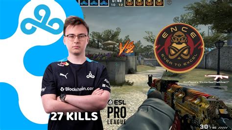 CS GO POV Cloud 9 Ax1Le Vs ENCE 27 15 ESL PRO LEAGUE 17 SEMI