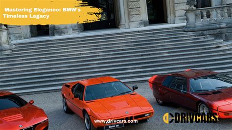 Mastering Elegance | BMW Timeless Legacy | drivcars