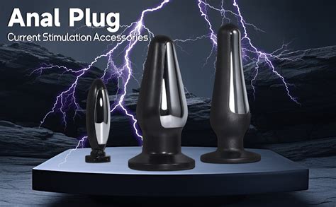 Amazon Amazbee Thrusting Butt Plug Electric Trainer Kit Anal Vaginal Toys Wide Base Numb
