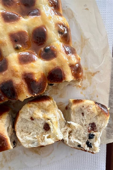 Sourdough Hot Cross Buns Recipe With A Discard Option The Pantry Mama