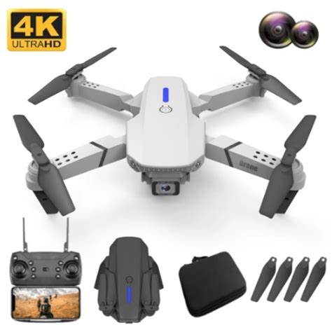 Hlt E Pro Drone With K Camera Wifi Fpv P Hd Dual Foldable Rc