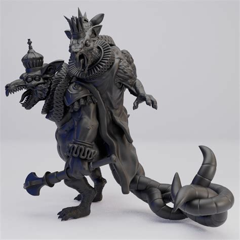 Hot Goblin ラットキング ミニチュア 多頭の怪物ホットゴブリン