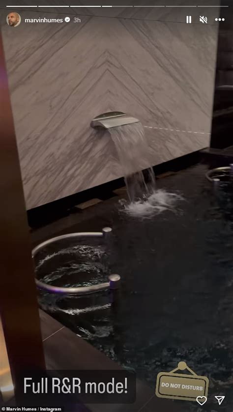 Rochelle Humes Sizzles In A TINY Black Bikini In Dubai As Appreciative Husband Marvin Swoons