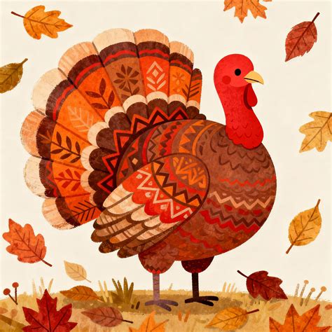 turkey hand drawing 9