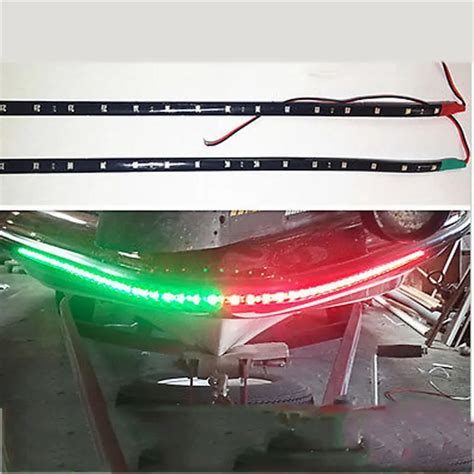 X Boat Navigation Led Lighting Red Green Waterproof Marine Led