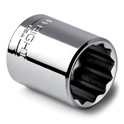 Wright Tool Drive Chrome Standard Socket Point Sae