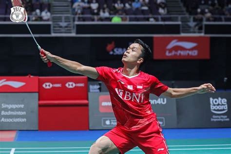 Jadwal Badminton Final Singapore Open Hari Ini Juli Wakil