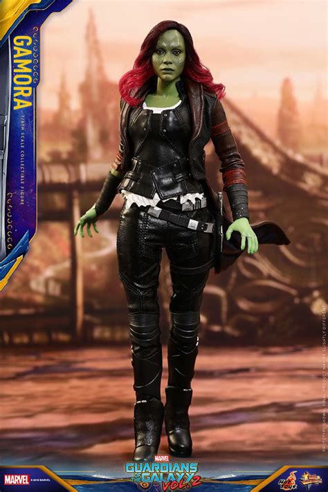Gamora Guardiões da Galaxia volume Movie Masterpieces Hot Toys Original Prime Colecionismo