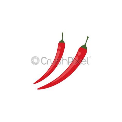 Red Hot Chili Illustration Stock Vector Crushpixel