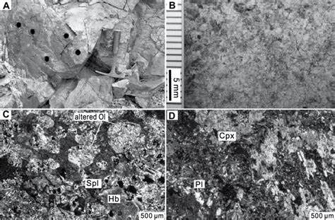 Field Photographs And Photomicrographs Of Ultramafic To Mafic Rocks In