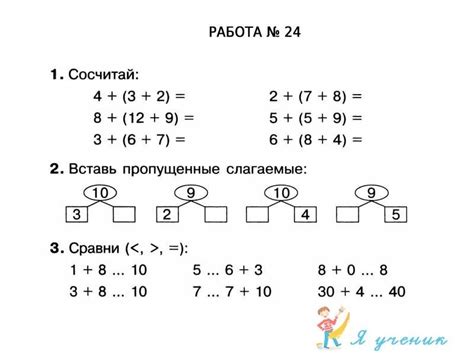 Карточки 1 класс распечатать