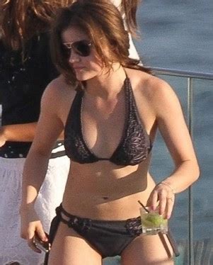 Got Celebs Lucy Hale In Hot Bikini With Friends