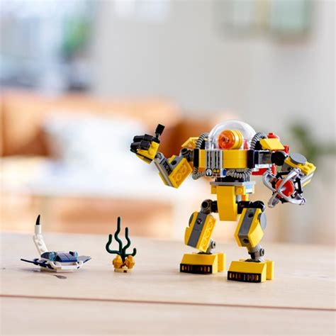 LEGO 31090 Creator 3in1 Underwater Robot Building Set - Smyths Toys Ireland