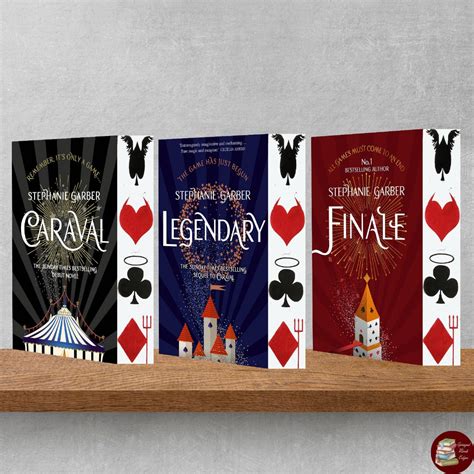 Caraval Legendary Finale Caraval Series Stephanie Garber Sprayed