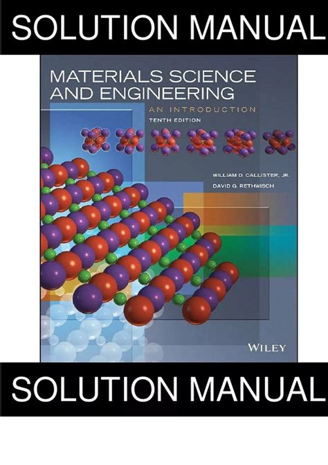 Materials Science And Engineering An Introduction Solution Manual