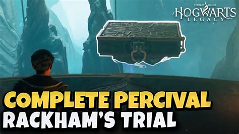 Complete Percival Rackhams Trial Platforms Puzzle Hogwarts Legacy