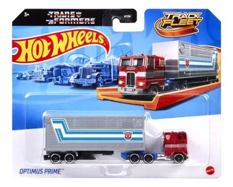 Hot Wheels Track Fleet Carreta Transformers Optimus Prime