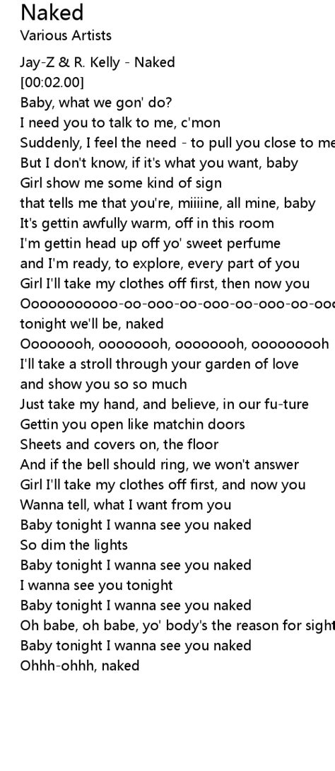 Naked Lyrics Follow Lyrics
