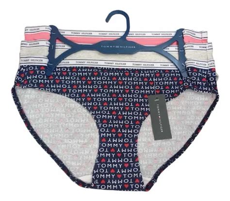 Set De3 Calzónes Bikini Tommy Hilfiger Originales Talla M Meses sin intereses