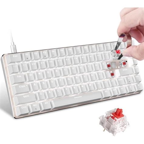 Urchoiceltd Ak33 Hot Swappable Clavier Mécanique Filaire Usb De Type C Remplaçable À Chaud Avec