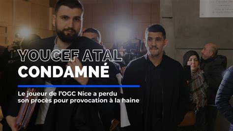 Le joueur de l OGC Nice Youcef Atal condamné pour provocation à la