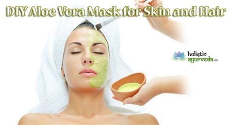 Diy Aloe Vera Masks For Skin And Hair Homemade Aloe Vera Mask