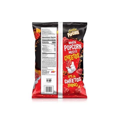 Cheetos Flamin Hot Popcorn G Spinneys Uae