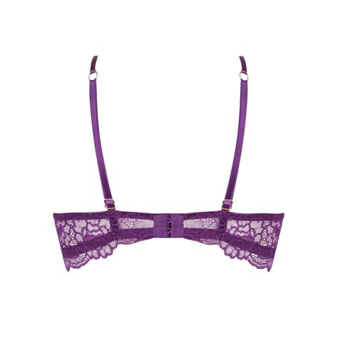 Lise Charmel Lingerie Sublime En Dentelle Cup Balconnet BH Paars ACH Italian Design