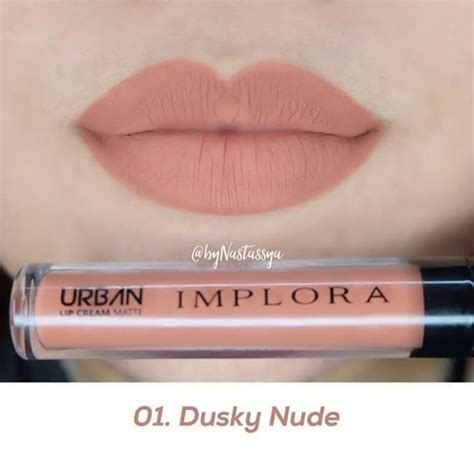 Implora Urban Lip Cream Matte Dusky Nude Lazada Indonesia