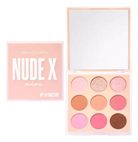 Paleta De Sombras Para Ojos Mini Nude X Tonos Beauty Creations My Attraction