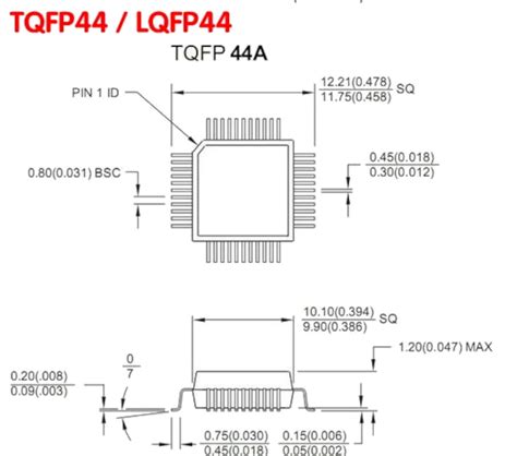 Probots LQFP TQFP QFP44 To DIP44 IC Programming Adapter Socket Buy ...