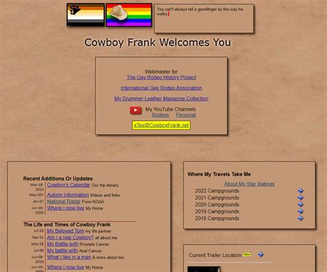 I Accidentally Stumbled Upon This Elderly Gay Man S Website Last Night It S Been Active Since