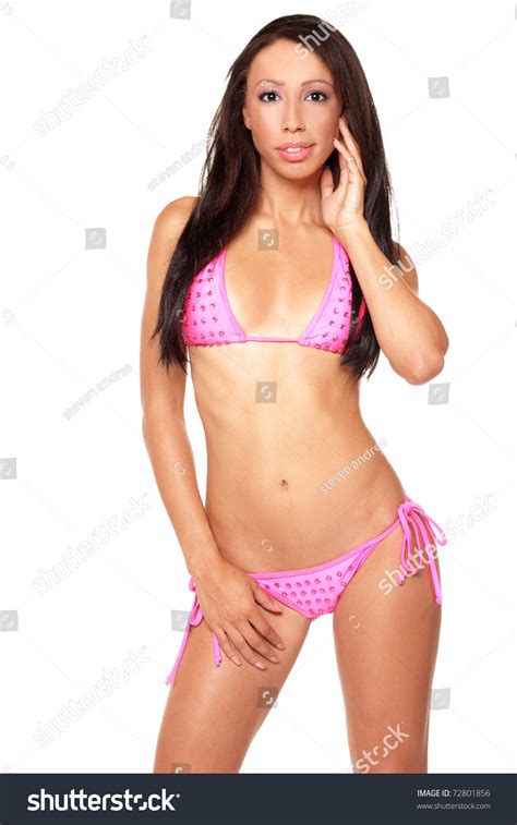 Portrait Sexy African American Bikini Model Stock Photo Shutterstock