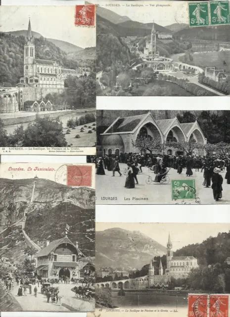 LOT DE 120 Cartes Postales Anciennes Et 21 Cpsm Lourdes 65 N2 EUR