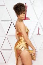 Andra Day Sexy Shows Off Her Hot Legs On The Red Carpet AZNude
