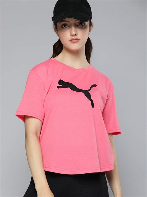 Buy Puma Women Relaxed Fit Day In Motion Brand Logo Printed Drycell T