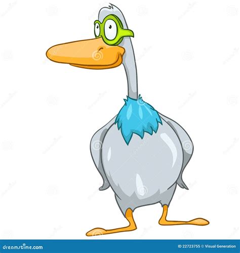 Cartoon Character Goose Royalty Free Stock Photo - Image: 22723755